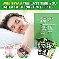 Vista 4 de 2 en 1 20 piezas de almohadillas para pies, almohadillas naturales de vinagre de bambú y polvo de jengibre