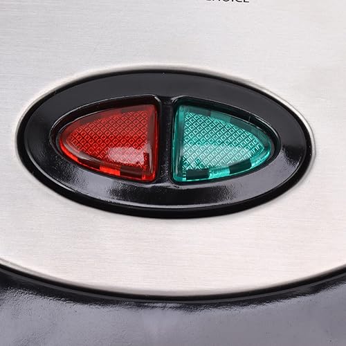 Miniatura 8 de Deliciosa máquina para hacer donas y pasteles, 1000 W eléctrico que hace 7 pequeñas donas calefacción, multifuncional, antiadherente, enchufe de