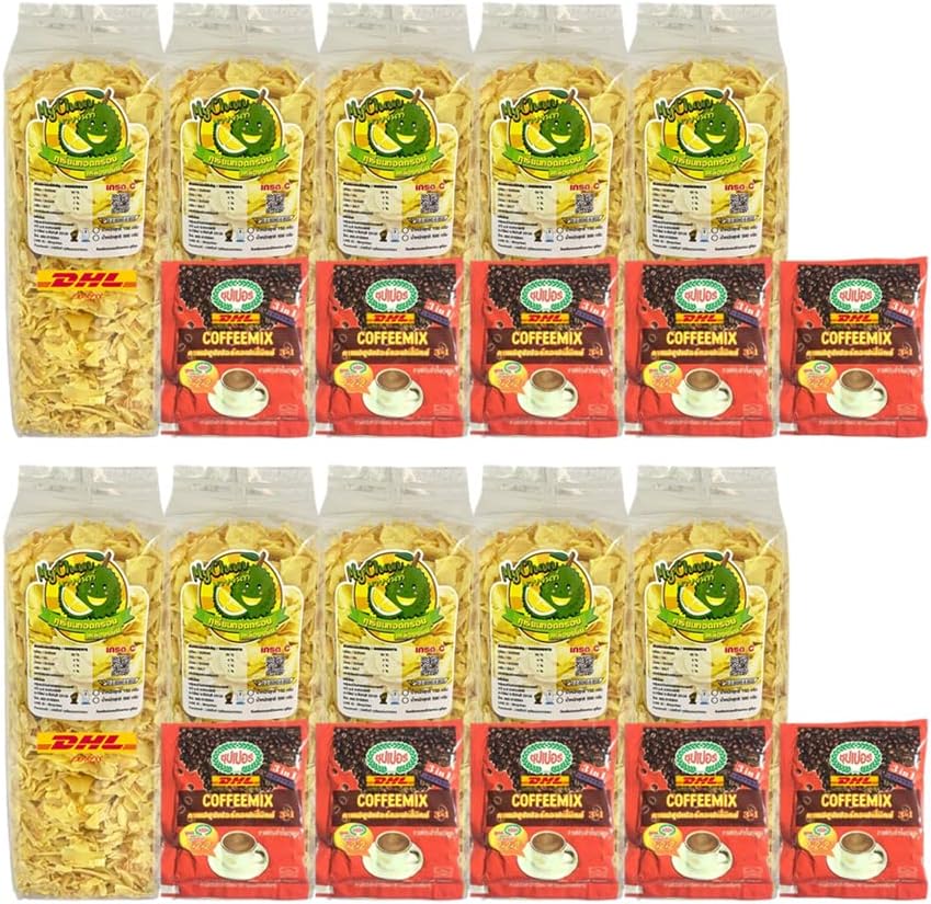 500g Havilah EXPRESS SHIPPING BY DHL MyChan Fried Durian Chips Yellow Crispy OTOP Thailand Fruit Exotic Healthy Snack Vegan Set 10 Pcs AMZ968 By Tumtimshop [Get Free Beauty Gift]