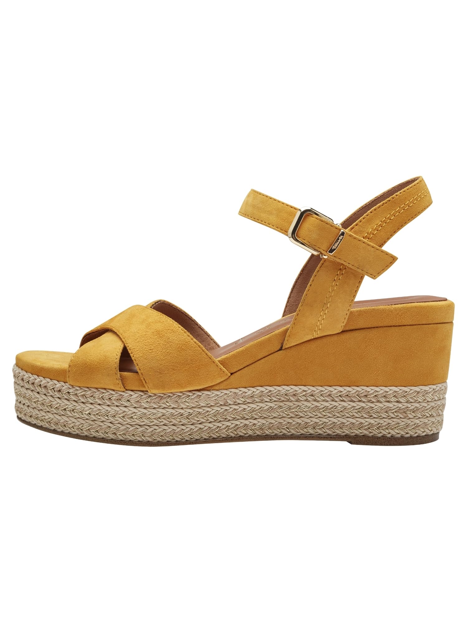Tamaris Tamaris Damskie 1-28001-42 - Sandał na koturnie Kobiety