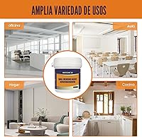 Vista 7 de Kit de reparación de paneles de yeso, kit de reparación de orificios para paneles de yeso, pasta de reparación de masilla de pared con masilla