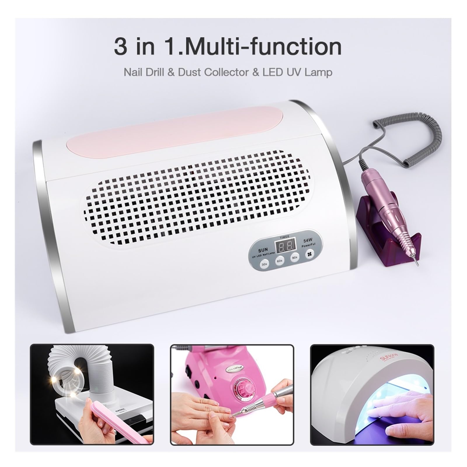 ネイル集塵機 Amazon.co.jp: ネイル集塵機 230W ネイル掃除機 LEDスポット