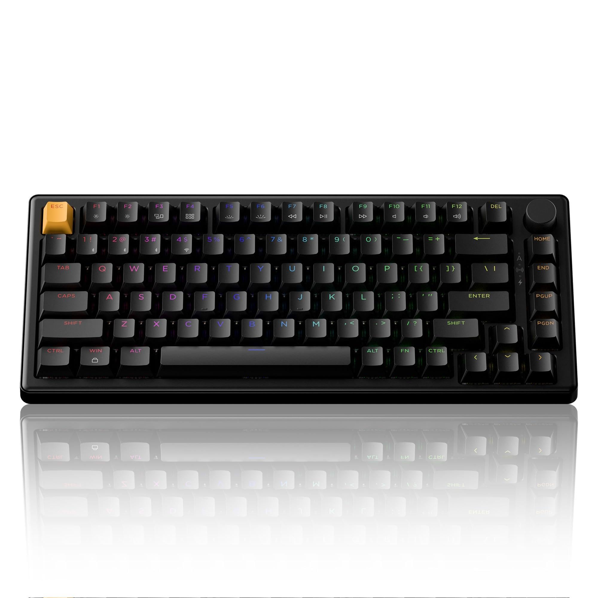 Amazon.com: Keychron J2 Wireless Mechanical Keyboard - 75% Layout