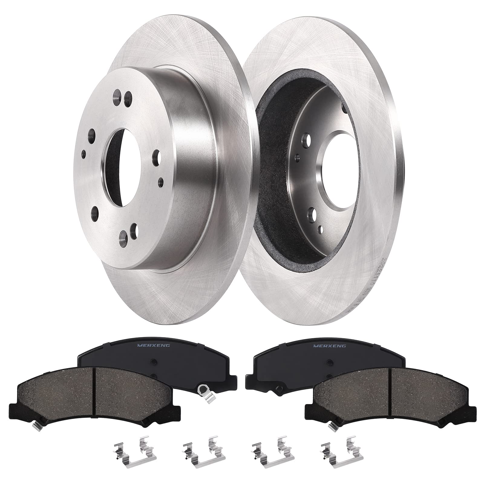 Photo 1 of MERXENG Rear Brake Rotors and pads kit