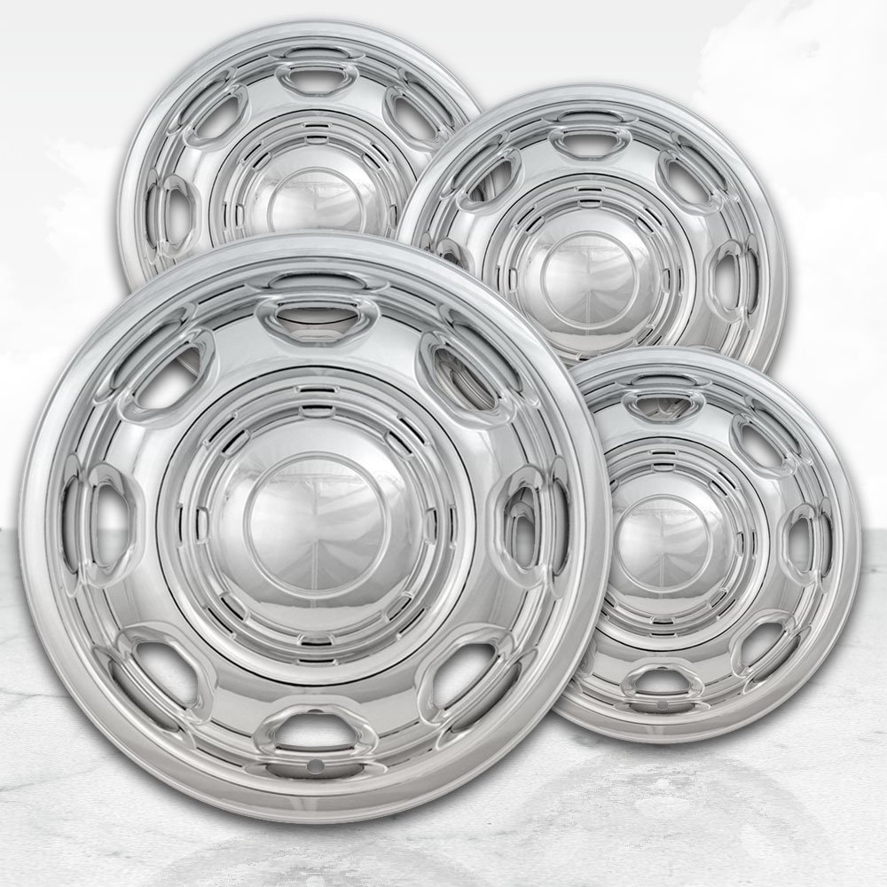 Upgrade Your Auto Premium FX Chrome 17in Wheel Skins for Ford F-150 XL 2010-2025