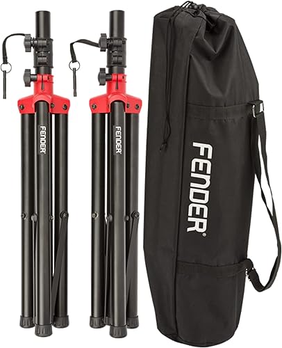 Miniatura 46 de Fender Paquete de sistema PA portátil Passport Venue S2 con soportes de altavoz compactos, micrófono, clip de soporte de micrófono, cable XLR