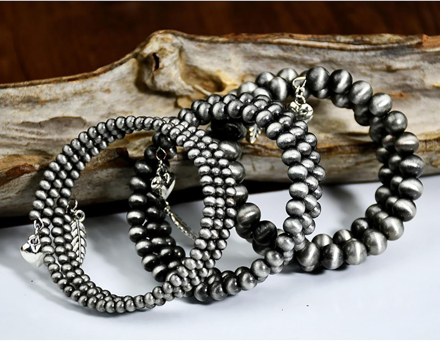 Western Bracelets for Women Turquoise Feather Beaded Bracelet Western Outfit Dress Jewelry Accessories - Image 5