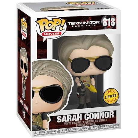 Funko POP! Movies Terminator: Dark Fate Sarah Connor 3.75" Chase Vinyl Figure