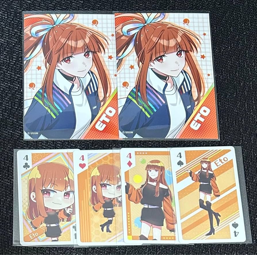 カラフルピーチ　えと　トランプ Amazon.co.jp: カラフルピーチ トランプ ブロマイド えとさん