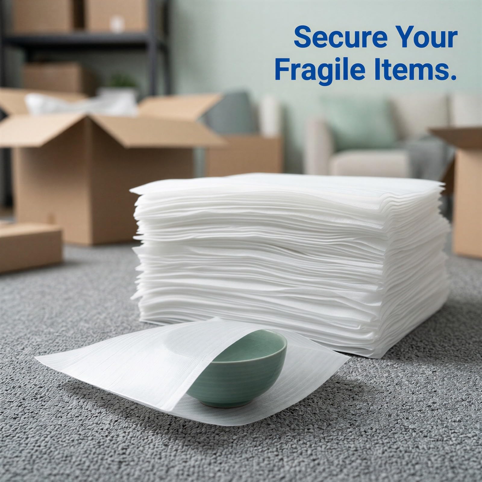 100 Stück Schaumstoffbeutel, Verpackungsmaterial als Polsterfolie, Schaumstoffplatten zum Verpacken, Umzug, Versand, Lagern, wiederverwendbare PE-Umzugshelfer für empfindliche Ware