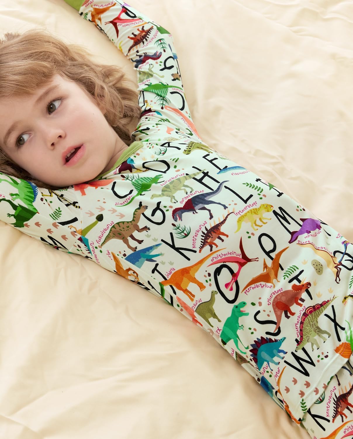 Bamboo Viscose Toddler Pajamas Boys Girls Baby 12M-8Y Pjs Sets Kids 2pcs Long-Sleeve Snug fit Sleepwear - Image 7