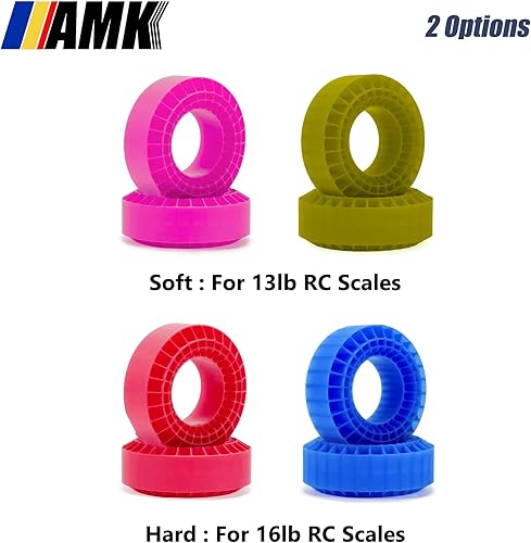 Miniatura 6 de AMK Inserto de espuma de silicona de 4.252x1.654 in para neumático de oruga 1.9, neumáticos de 1.9 pulgadas, relleno interior impermeable para 110