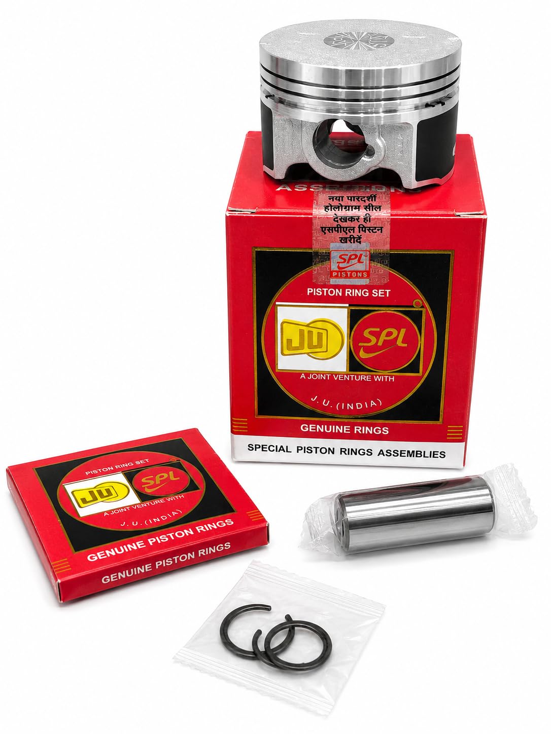 Piston Assembly Kit for Bajaj Pulsar N160 BS6 | 58.00mm Diameter | OEM Ring | Moly Coat (58.00mm - 1.00)-image-17