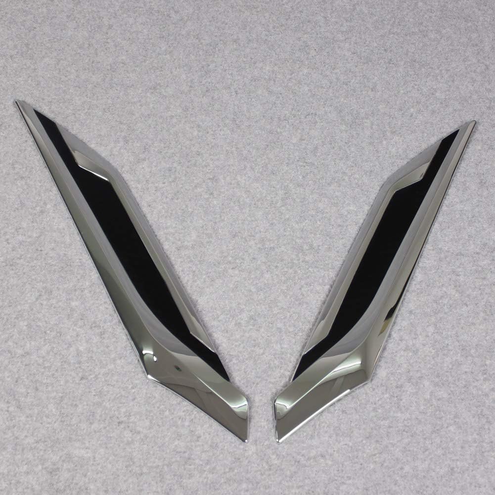 Beautost Fit For Toyota RAV4 2019 2020 2021 2022 2023 2024 2025 Headlight Molding Trim Front Side Fender Cover Trims