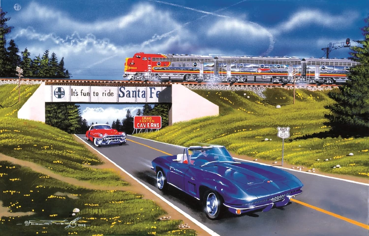 SUNSOUT INC - America's Best - 1000 pc Jigsaw Puzzle by Artist: Robert West - Finished Size 19" x 30" - MPN# 21323