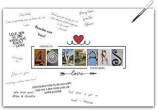 40th Birthday Party Decorations Supplies - Guest Book Alternative Poster. Signing Anniversary Board for Women or Men. Wall Art Decor Card for Him or Her Turning 40 Years Old. 11x17 Signature Banner