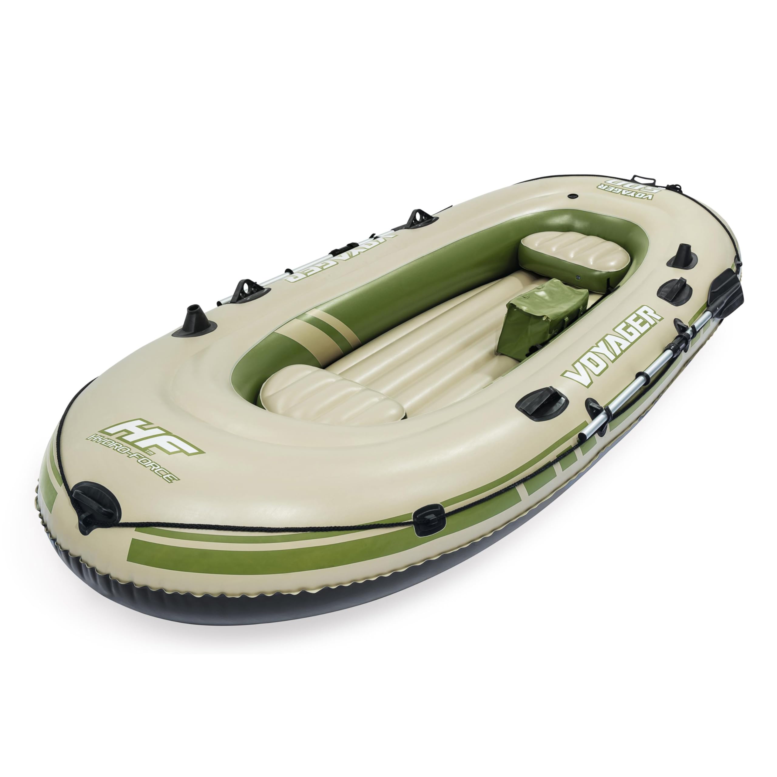 Bestway Hydro-Force™ Schlauchboot-Set, Voyager 500, 348 x 141 x 48 cm, für 3 Personen