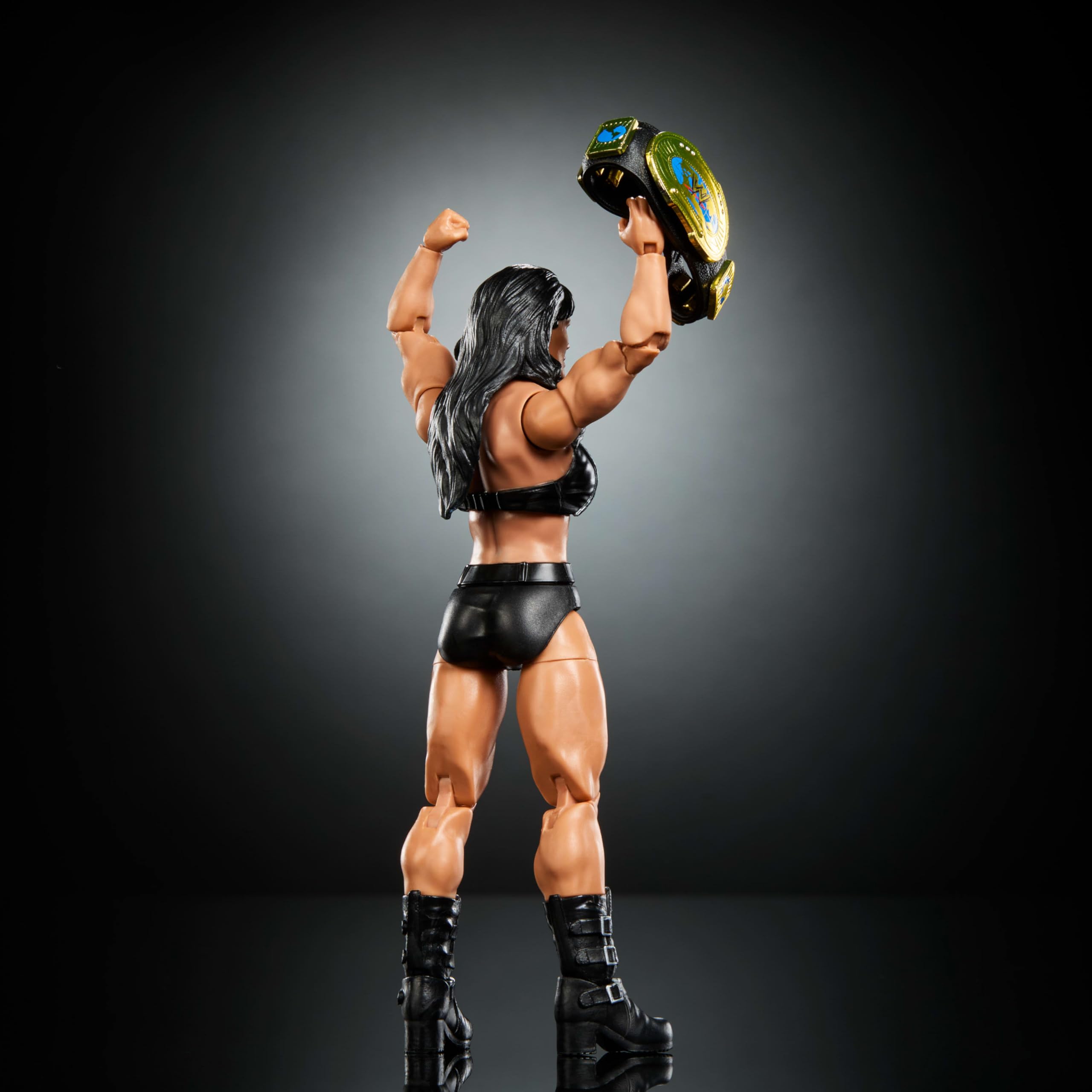 WWE Chyna with Intercontinental Belt Mattel Elite Collection Monday Night War Series 10 Wrestling Action Figure Toy - Image 4