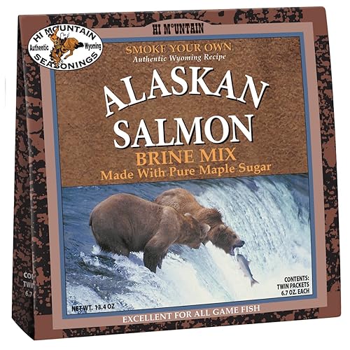 Hi Mountain Seasonings Alaskan salmón mezcla de salmón - humo, parrilla o hornee jugoso, tierno, sabroso salmón