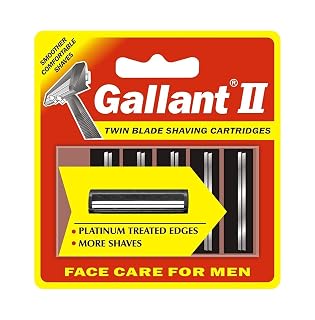 GANESHA ENTERPRISES Men Gallant Ii Cartridges, 5 Pieces(Pack Of 10)