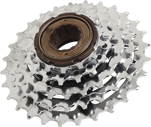 Pyhodi Volante de inercia de 5 velocidades, piñón de casete de bicicleta, volante multietapa trasero de bicicleta 14T-28T, piñón de bicicleta de