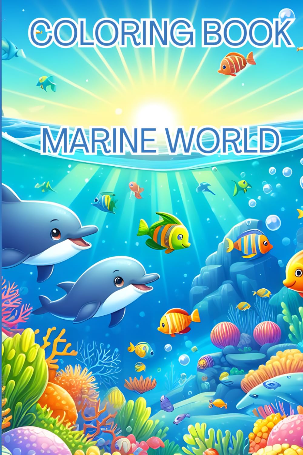 MARINE WORLD: COLORING BOOK