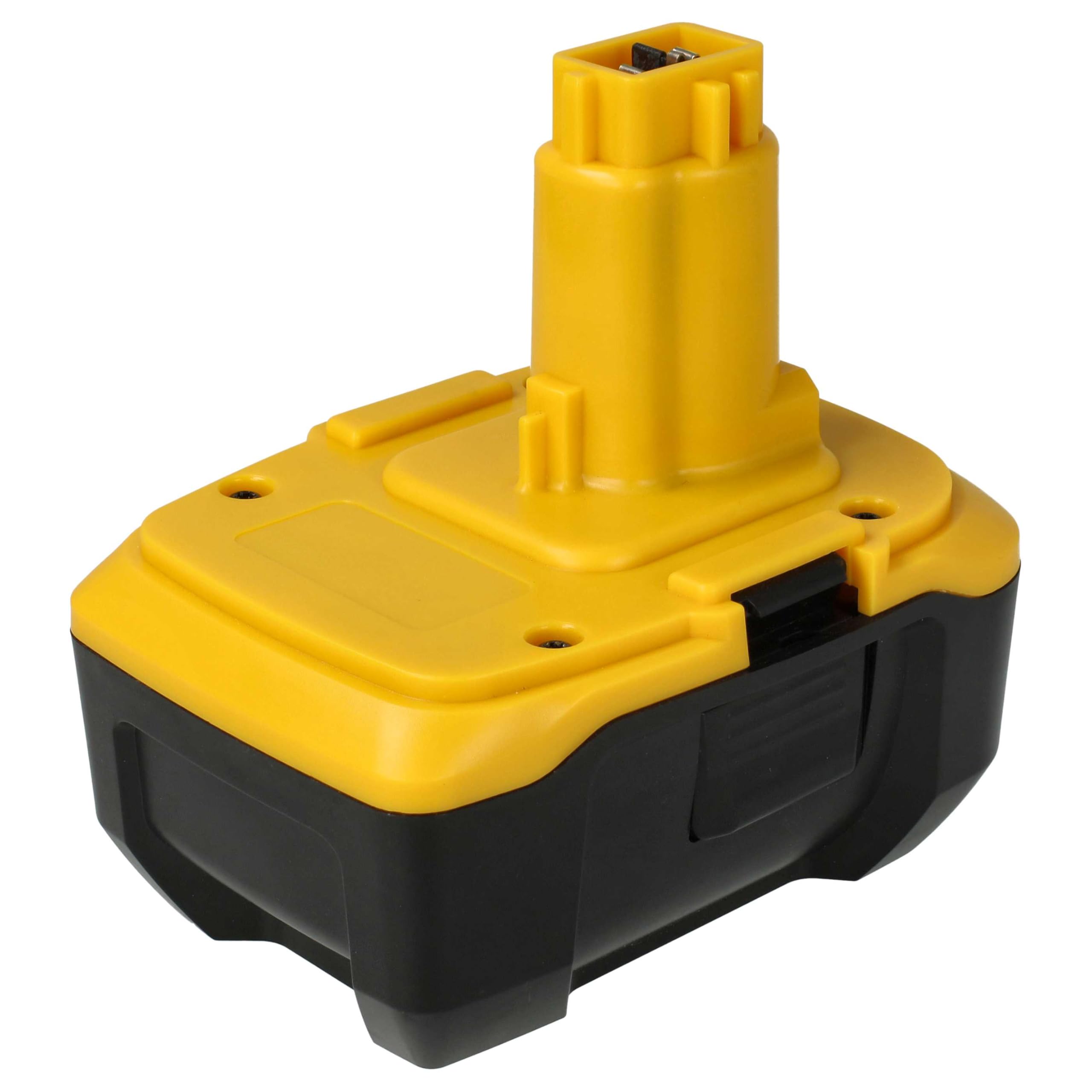 vhbw akumulator litowo-jonowy 4000 mAh (18 V) do narzędzi elektrycznych zamiennik narzędzi Dewalt DC9180, DC9180C, DC9182, DC9181