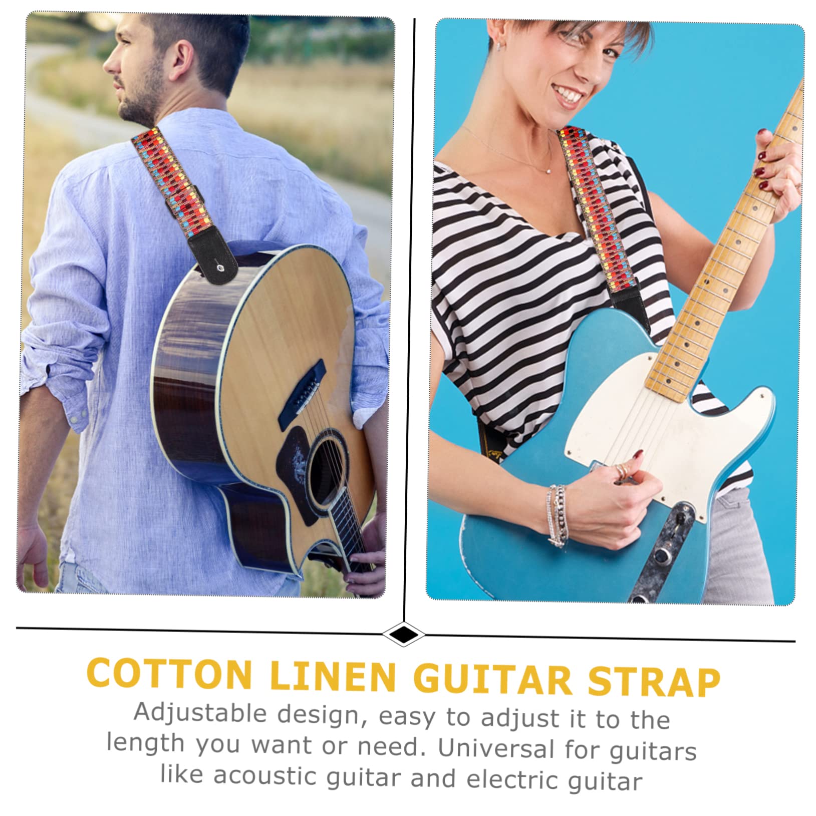 Abaodam 10 Stück Gitarrengurt Ukulelenhaken Ukulelenhalsgurt Ukulelenhalsgurt Gitarrenschultergurt Ukulelengurt Verstellbarer Ukulelengurt Gitarrengurt Gurt Ukulelenschultergurt Polyester