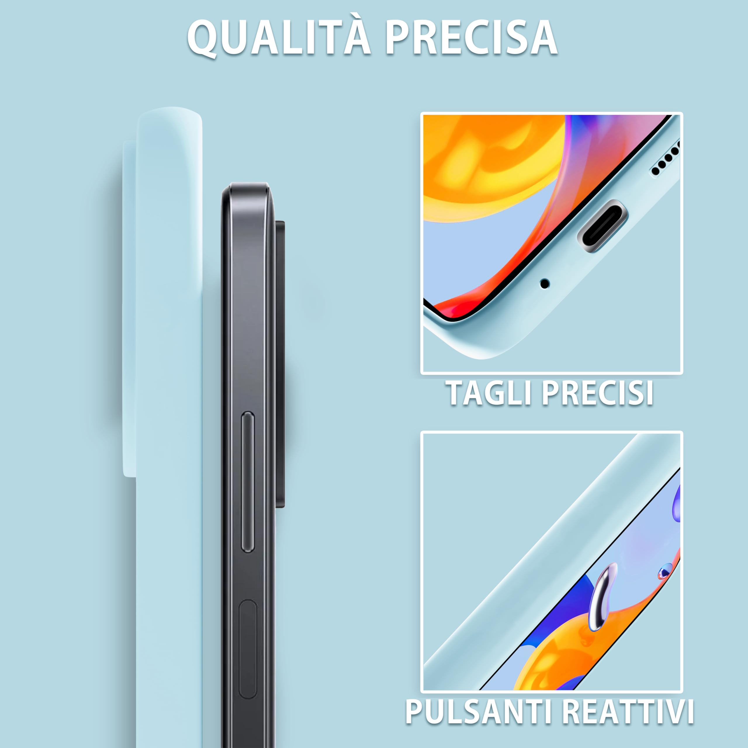 Custodia per Xiaomi Redmi Note 11S 5G Folio portacarte supporto video