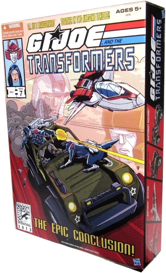 G.I. Joe / Transformers Crossover: The Epic Conclusion Pack SDCC 2013 Comiccon Exclusive