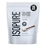 Isopure Collagen Peptides Powder, Promotes Hair, Nail, Skin and Joint Health, with Vitamin C and Biotin, Unflavored, 20g Collagen Peptides Per Serving, 1.42 Lb, 28 Servings (Packaging May Vary)