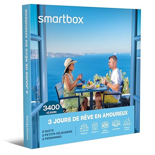 Smartbox - Coffret cadeau Séjour de rêve 2 ou 3