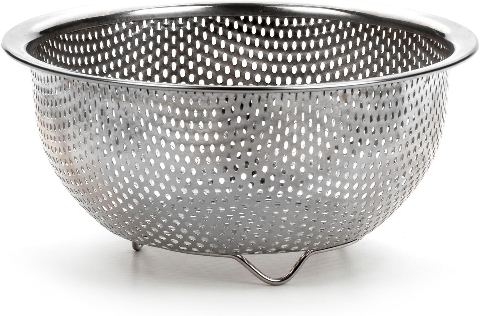 Endurance Kitchen Collection Colander Strainer, Berry, Pierced Stainless Steel