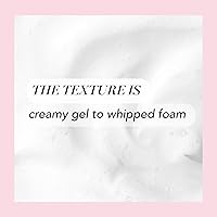 Vista 4 de Saturday Skin Limpiador facial hidratante de espuma con ingredientes naturales antienvejecimiento, removedor de maquillaje y lavado facial, sin