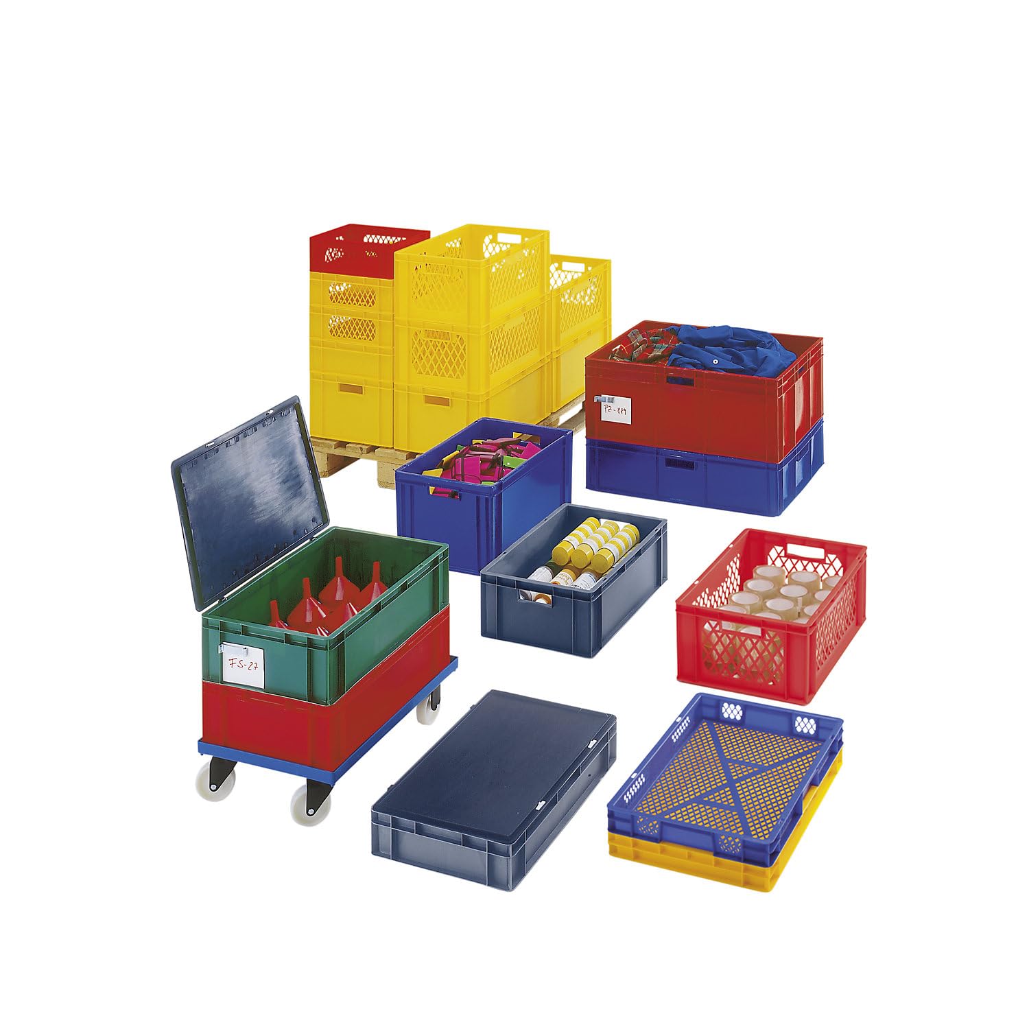 Kaiser + Kraft Euro-Format-Stapelbehälter