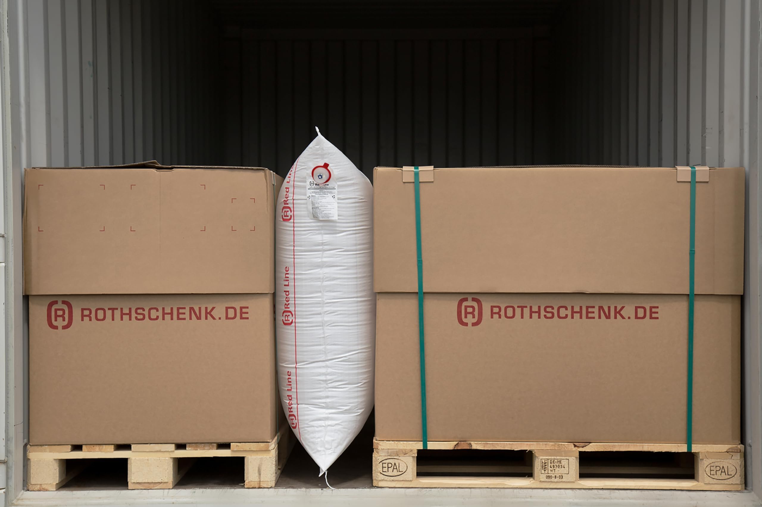 (10x) Rothschenk | Stausack RED LINE Level 1 | 1.200 x 1.800 mm | Staupolster zur Staulückenschließung in der Ladungssicherung