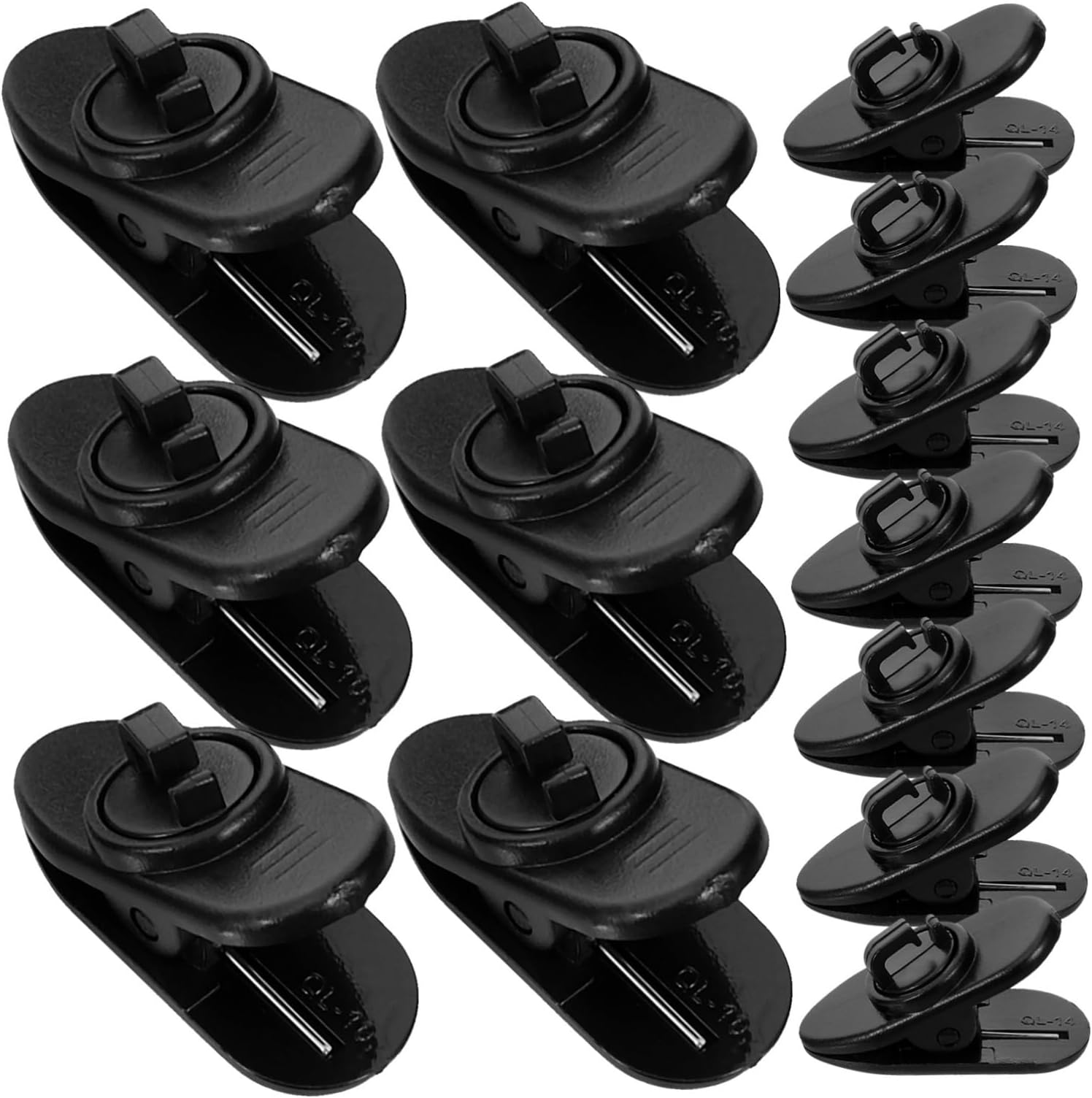30pcs Lapel Microphone Clip for Microphone Tie Clips for Video Recording Small Replacement Clamp for Lapel Mic
