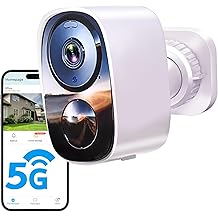 2025 Upgraded 2K Security Cameras Wireless Outdoor, Free Cloud Storage, 1-6 Months Battery Life, Waterproof, 2-Way Talk, AI Motion Detection Spotlight Siren Alarm Cameras for Home Security