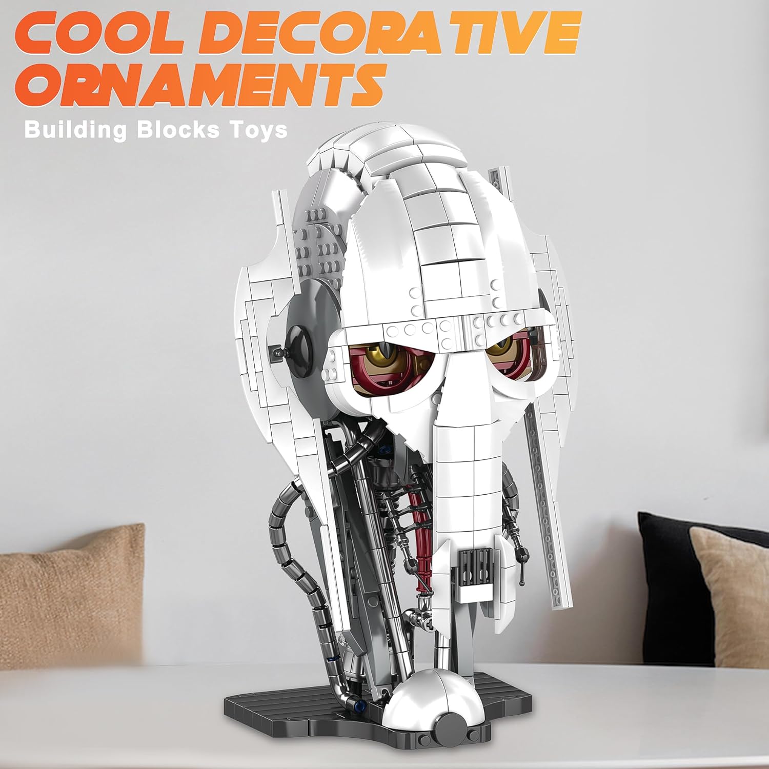 General Helmet Building Set, Restore Classic Building Blocks Model, Home Ornament Decorations, for Fans and Children Present (788pcs)
