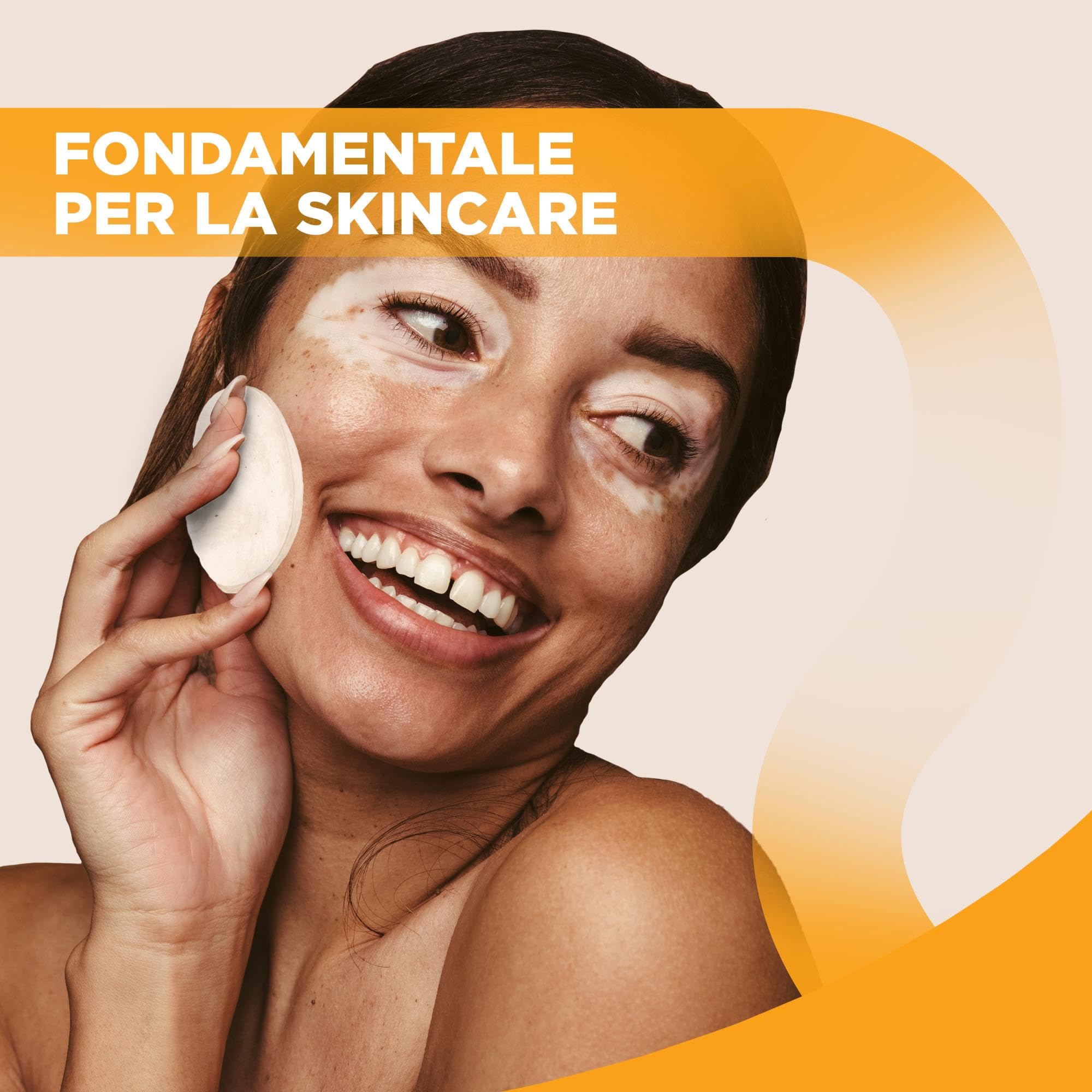 Demak'up Sensitive dischetti struccanti in cotone, Maxi Formato 4 confezioni da 64 dischetti, 256 dischetti totali