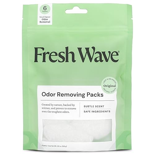 Fresh Wave Odor Eliminating & Deodorizing Packs, Bag of 6