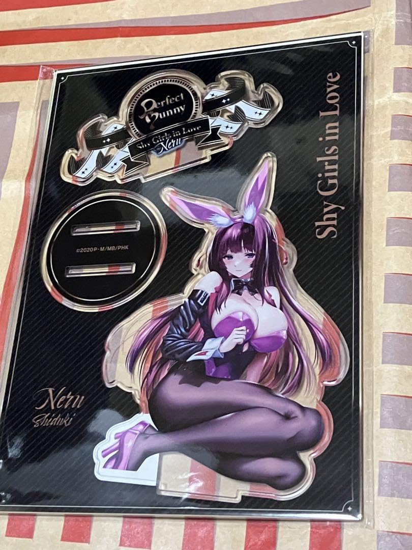Amazon.co.jp: ピロ水 アクリルフィギュア 志津城ねる bunny はにかみ