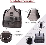 Petits porte-animaux de compagnie pour la Guinée Pig Hamster Bird Bunny Bered Dragon Kitty, sac animal avec poignée stable et tampon imperméable, voyage facile et visite de véticule