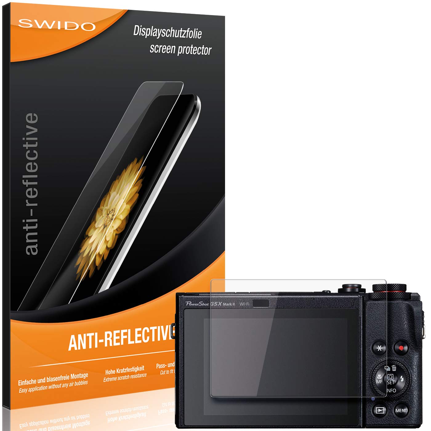BROTECT Displayschutzfolie Für Canon PowerShot G7 X Mark II (2 Stück) – Ultraklar, Kratzfest, Anti-Fingerprint