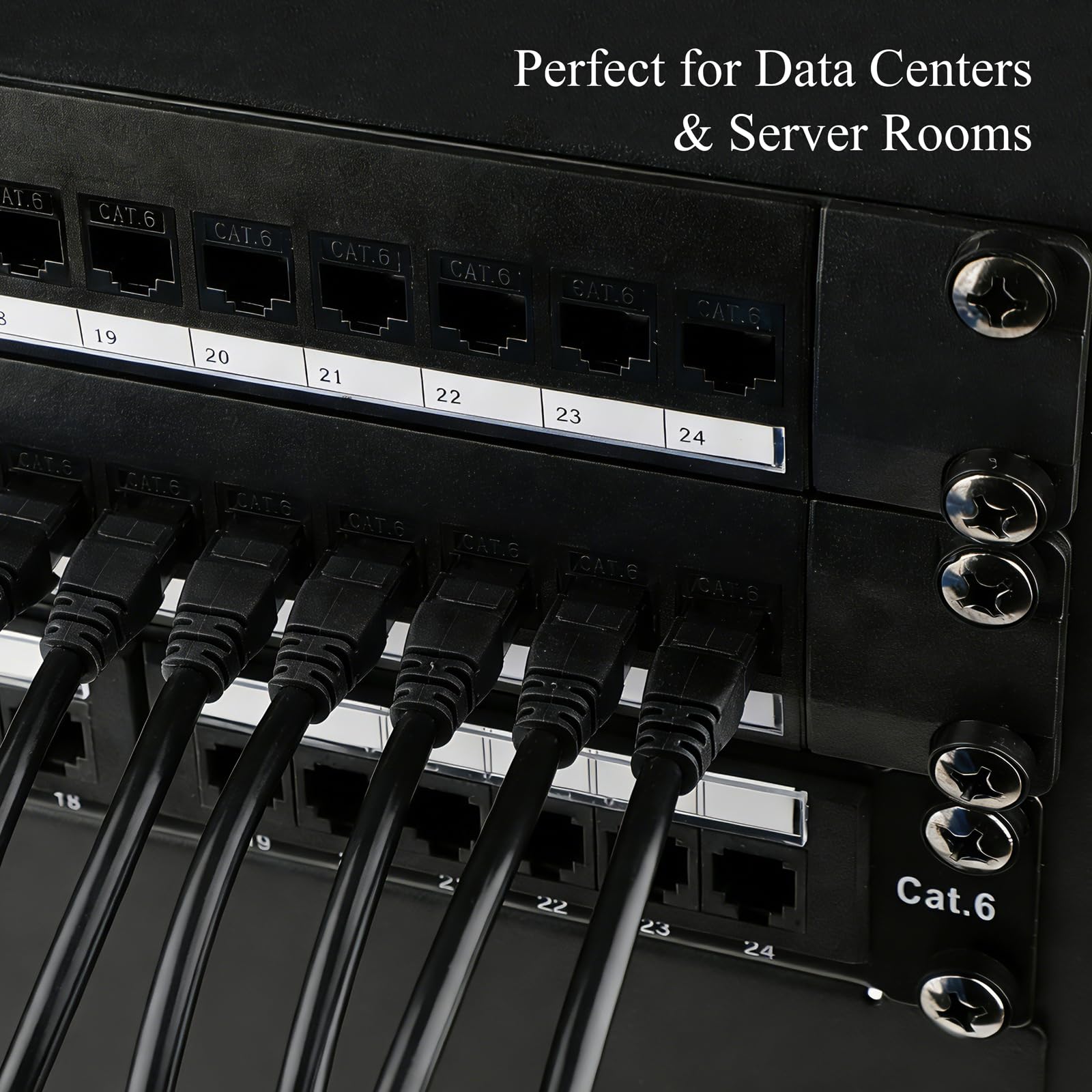 Cat6 Patchkabel Reinkupfer Gigabit LAN Kabel (grau, 100, Zentimeter, 24x)