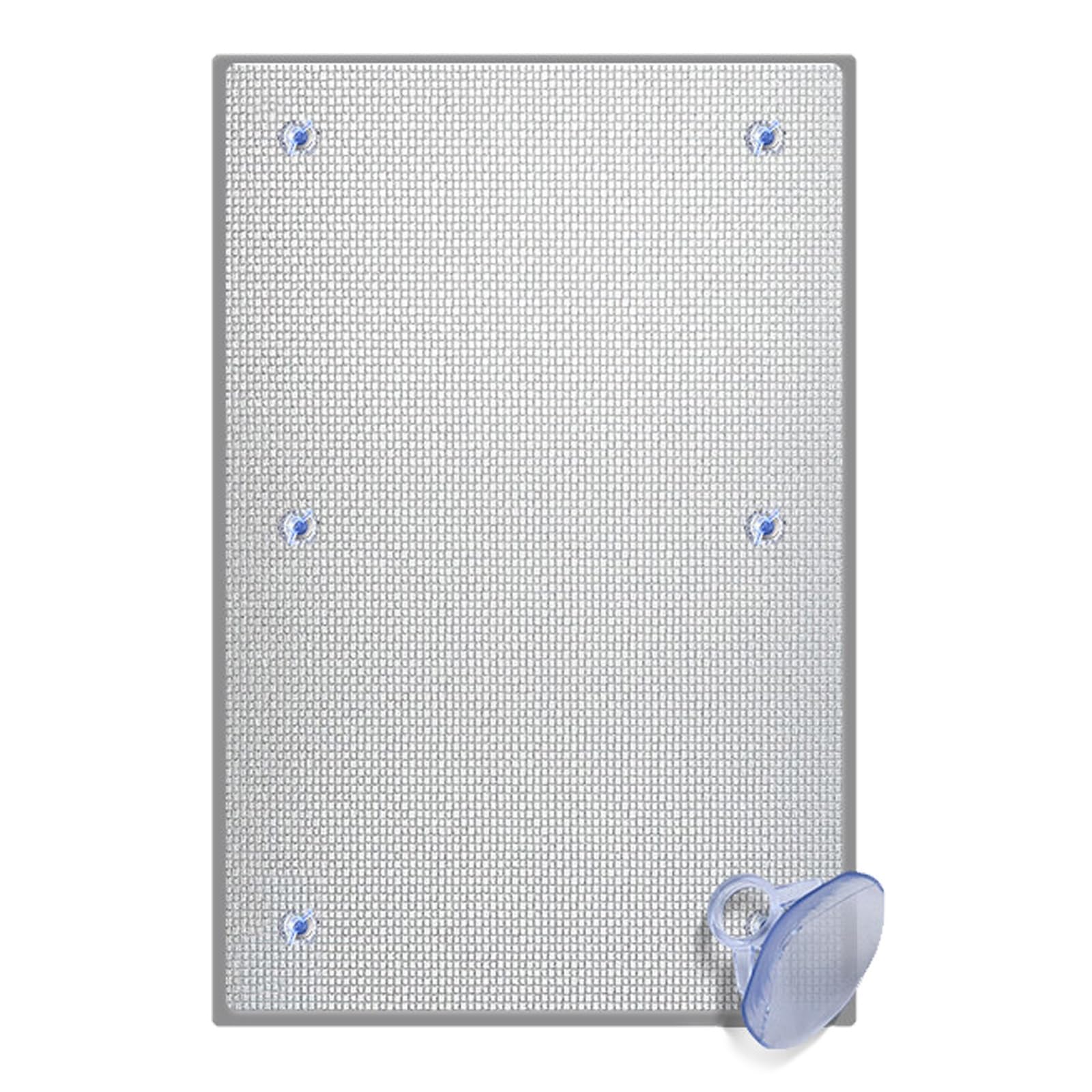 Removable Window Tint, Total Blackout Thermal Foil Shield, 9mm Aluminum Foil Heat Blocking Window Film, Anti-UV Sun Heat Blocker with Suckers(50x50cm/20x20in)