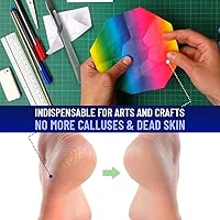 Vista 8 de Escalpelos Desechables 10 - Herramienta de Dermaplaning Escalpelos 10 con Mango de Plástico, Hojas de Dermablade de Acero de Alto Carbono #10