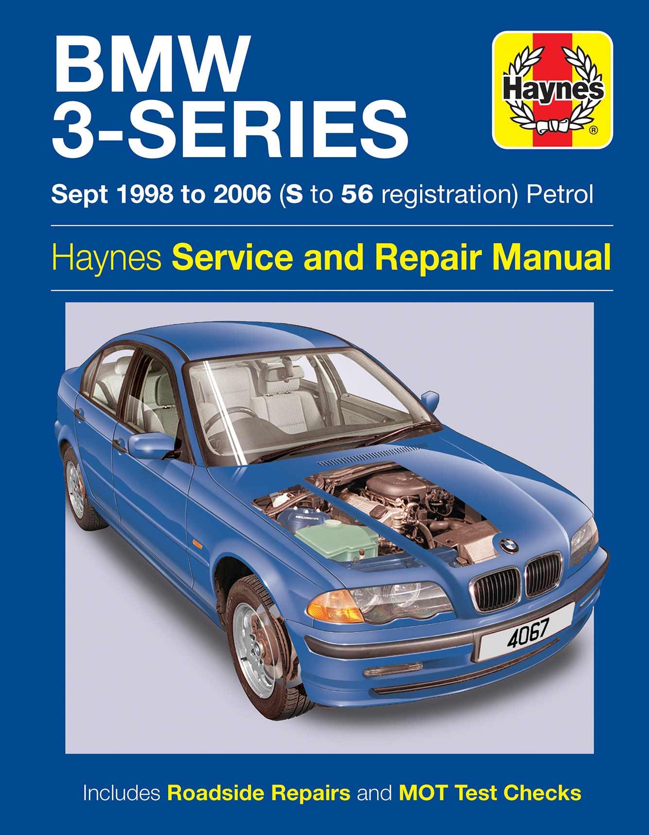 Haynes BMW 3-Series Petrol (Sept 98 - 06) Repair Manual (Paperback)