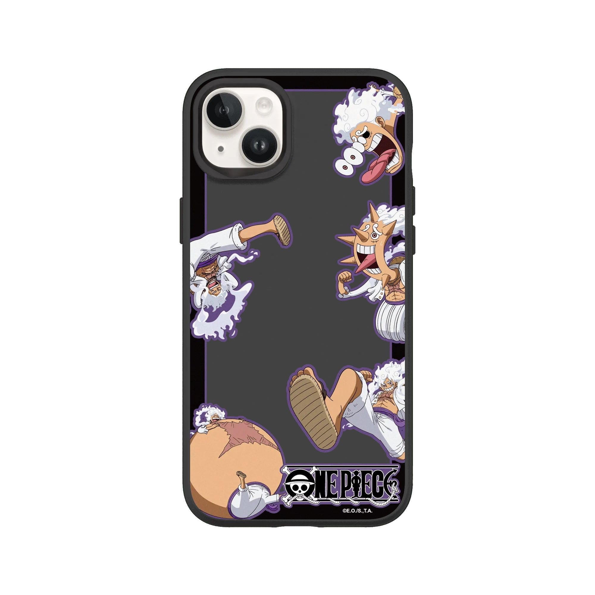 Coque iPhone 14 Plus absorption chocs RhinoShield SolidSuit Luffy
