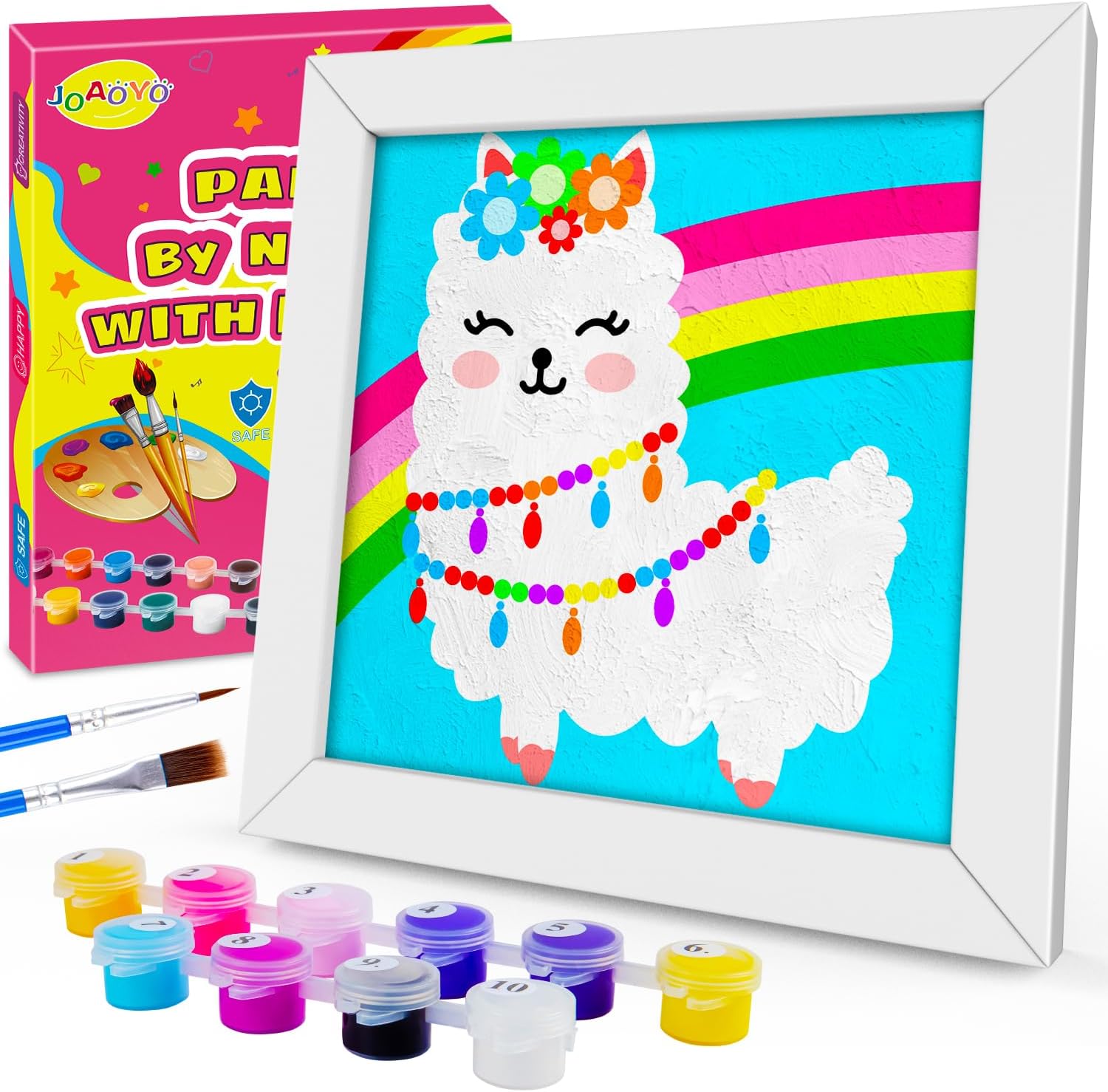 JOAOYO Paint by Numbers for Kids Ages 812 Easy Acrylic